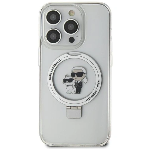 Kup Etui Karl Lagerfeld KLHMN61HMRSKCH Apple iPhone XR / 11 hardcase Ring Stand Karl&Choupettte MagSafe bílý/white - KLD1752 - {ean13} - Sklep Home Screen