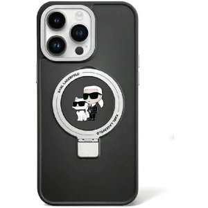 Kup Etui Karl Lagerfeld KLHMP13LHMRSKCK Apple iPhone 13 Pro hardcase Ring Stand Karl&Choupettte MagSafe czarny/black - KLD1753 - {ean13} - Sklep Home Screen