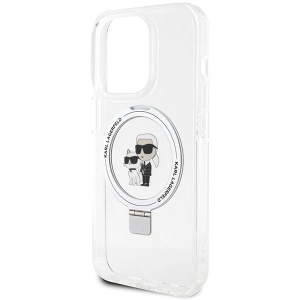 Kup Etui Karl Lagerfeld KLHMP14LHMRSKCH Apple iPhone 14 Pro hardcase Ring Stand Karl&Choupettte MagSafe biały/white - KLD1754 - {ean13} - Sklep Home Screen