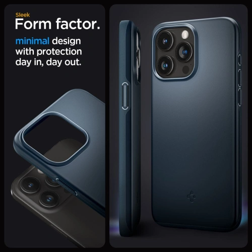 Kup Case Spigen Thin Fit Apple iPhone 15 Pro Max Metal Slate - SPN3157 - {ean13} - Sklep Home Screen