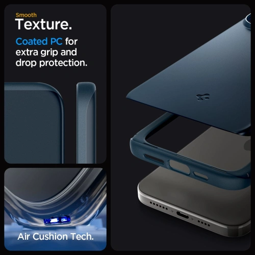 Kup Case Spigen Thin Fit Apple iPhone 15 Pro Max Metal Slate - SPN3157 - {ean13} - Sklep Home Screen