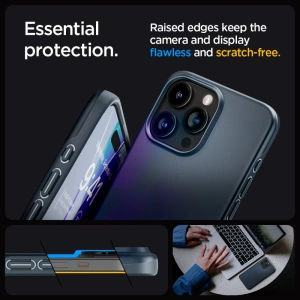 Buy Spigen Thin Fit Apple iPhone 15 Pro Max Metal Slate - SPN3157 - {ean13} - Home Screen Store Europe