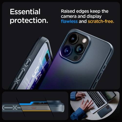 Kup Case Spigen Thin Fit Apple iPhone 15 Pro Max Metal Slate - SPN3157 - {ean13} - Sklep Home Screen