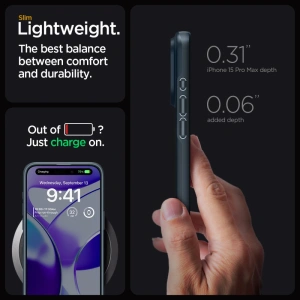 Buy Spigen Thin Fit Apple iPhone 15 Pro Max Metal Slate - SPN3157 - {ean13} - Home Screen Store Europe
