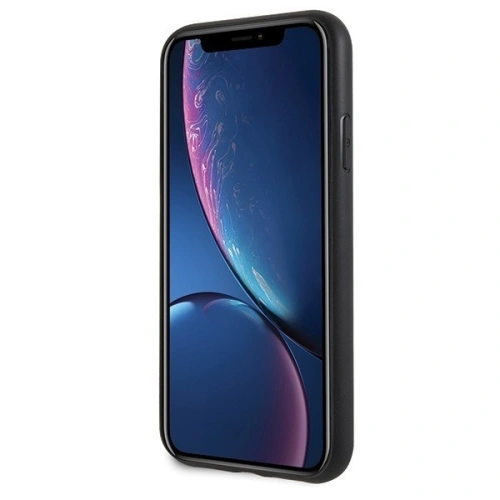 Kup Case Guess GUHCI61TGGPLP Apple iPhone XR hellrosa/leicht pink hartes Case Peony G Doppelschicht Glitzer - GUE069PNK - {ean13} - Sklep Home Screen