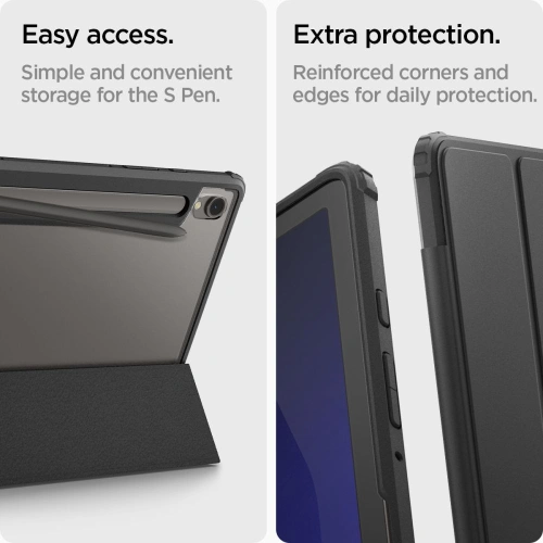 Kup Etui Spigen Ultra Hybrid Pro Samsung Galaxy Tab S9 černé - SPN3158 - {ean13} - Sklep Home Screen