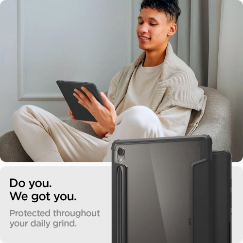 Kup Etui Spigen Ultra Hybrid Pro Samsung Galaxy Tab S9 Fekete - SPN3158 - {ean13} - Sklep Home Screen