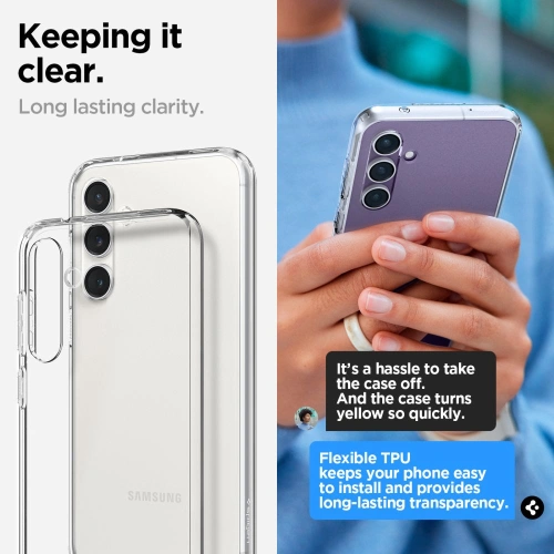 Buy Spigen Liquid Crystal Samsung Galaxy S23 FE Crystal Clear - SPN3160 - {ean13} - Home Screen Store Europe