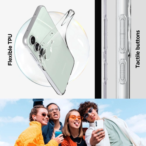 Kup Case Spigen Liquid Crystal Samsung Galaxy S23 FE Crystal Clear - SPN3160 - {ean13} - Sklep Home Screen