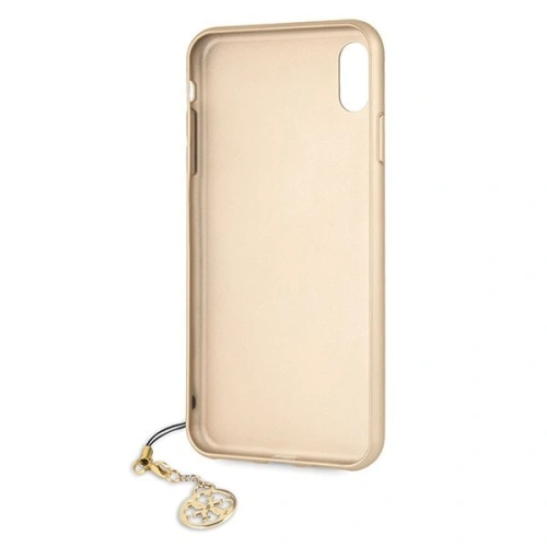 Buy Guess GUHCI65GF4GGR iPhone Xs Max gray hard case 4G Charms Collection - GUE071GRY - {ean13} - Home Screen Store Europe