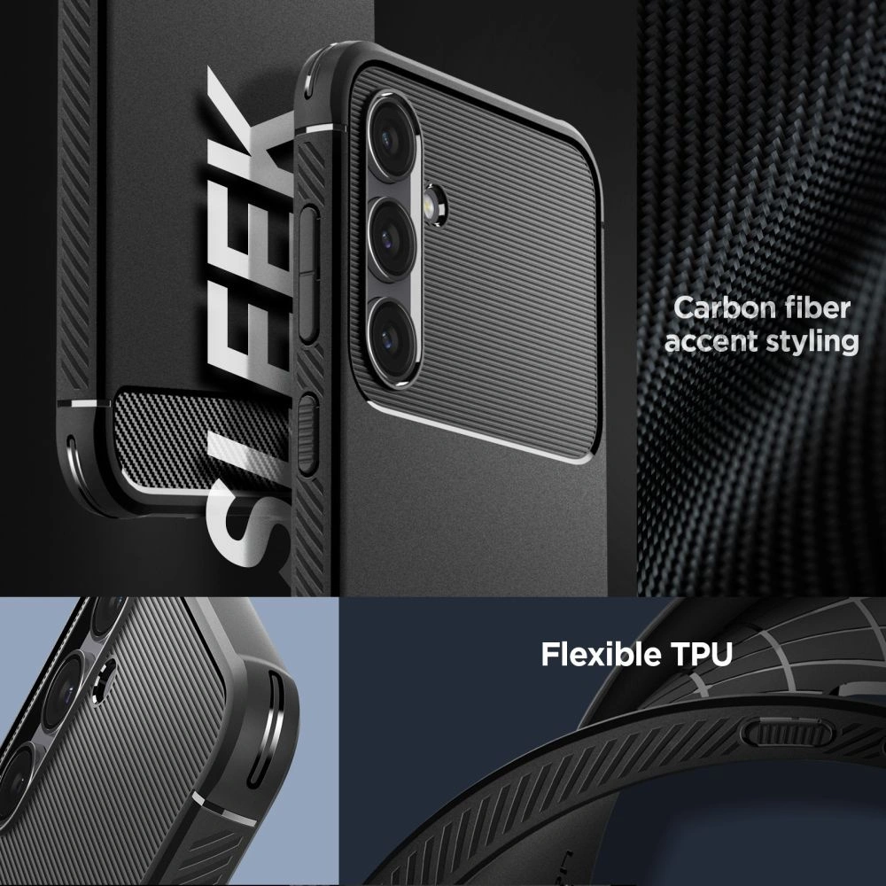 Etui Spigen Rugged Armor Samsung Galaxy S23 FE Matte Black