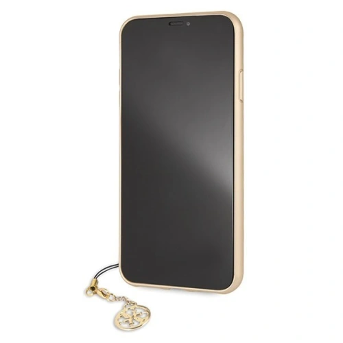 Buy Guess GUHCI65GF4GGR iPhone Xs Max gray hard case 4G Charms Collection - GUE071GRY - {ean13} - Home Screen Store Europe