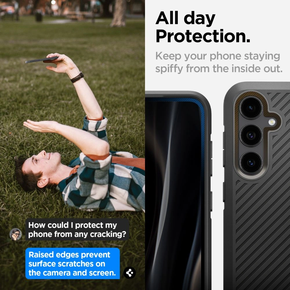 Etui Spigen Core Armor Samsung Galaxy S23 FE Matte Black