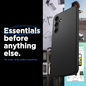 Kup Case Spigen Liquid Air Samsung Galaxy S23 FE Matt Schwarz - SPN3164 - {ean13} - Sklep Home Screen