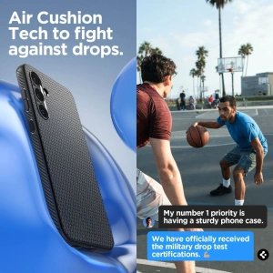 Kup Spigen Samsung Carcasă Liquid Air Galaxy S23 FE Matte Black - SPN3164 - {ean13} - Sklep Home Screen