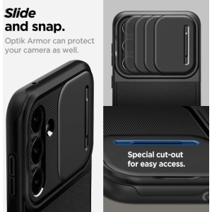 Kup Case Spigen Optik Armor Samsung Galaxy S23 FE Abyss Green - SPN3166 - {ean13} - Sklep Home Screen