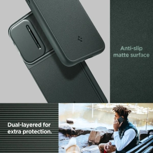 Kup Spigen Samsung Husă Optik Armor Galaxy S23 FE Abyss Green - SPN3166 - {ean13} - Sklep Home Screen