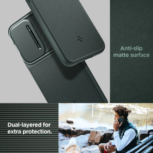 Kup Case Spigen Optik Armor Samsung Galaxy S23 FE Abyss Green - SPN3166 - {ean13} - Sklep Home Screen