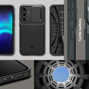 Kup Case Spigen Optik Armor Samsung Galaxy S23 FE Schwarz - SPN3167 - {ean13} - Sklep Home Screen