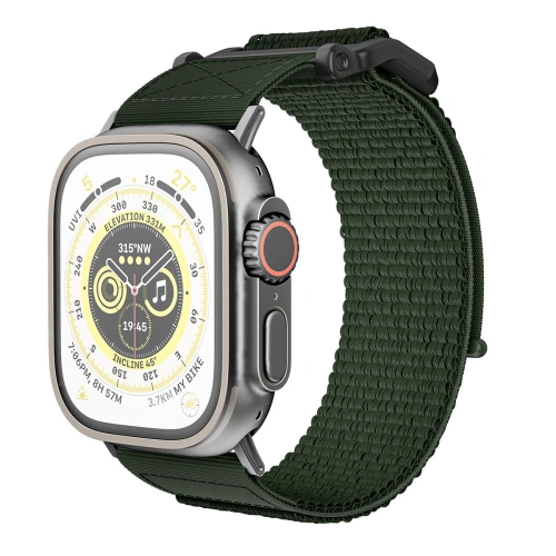 Kup Pasek Tech-protect Scout Apple Watch 4/5/6/7/SE/8/9/Ultra 44/45/49mm Vojenská zelená - THP2378 - {ean13} - Sklep Home Screen