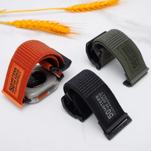 Kup Pasek Tech-protect Scout Apple Watch 4/5/6/7/SE/8/9/Ultra 44/45/49mm Vojenská zelená - THP2378 - {ean13} - Sklep Home Screen