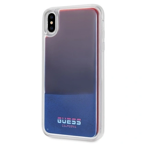 Kup Etui Guess GUHCI65GLCRE Apple iPhone XS Max roșu/red hard case California Glow in the dark - GUE073RED - {ean13} - Sklep Home Screen
