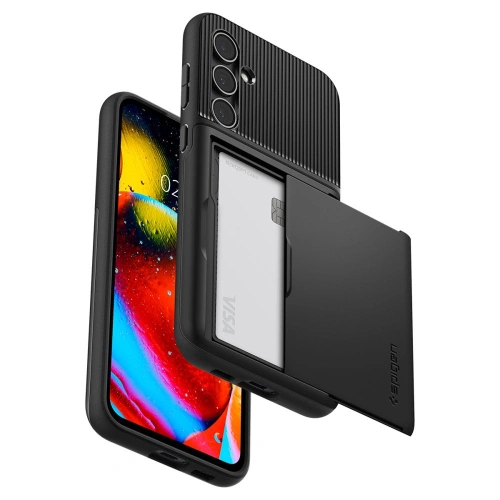 Kup Case Spigen Slim Armor CS Samsung Galaxy S23 FE Schwarz - SPN3169 - {ean13} - Sklep Home Screen