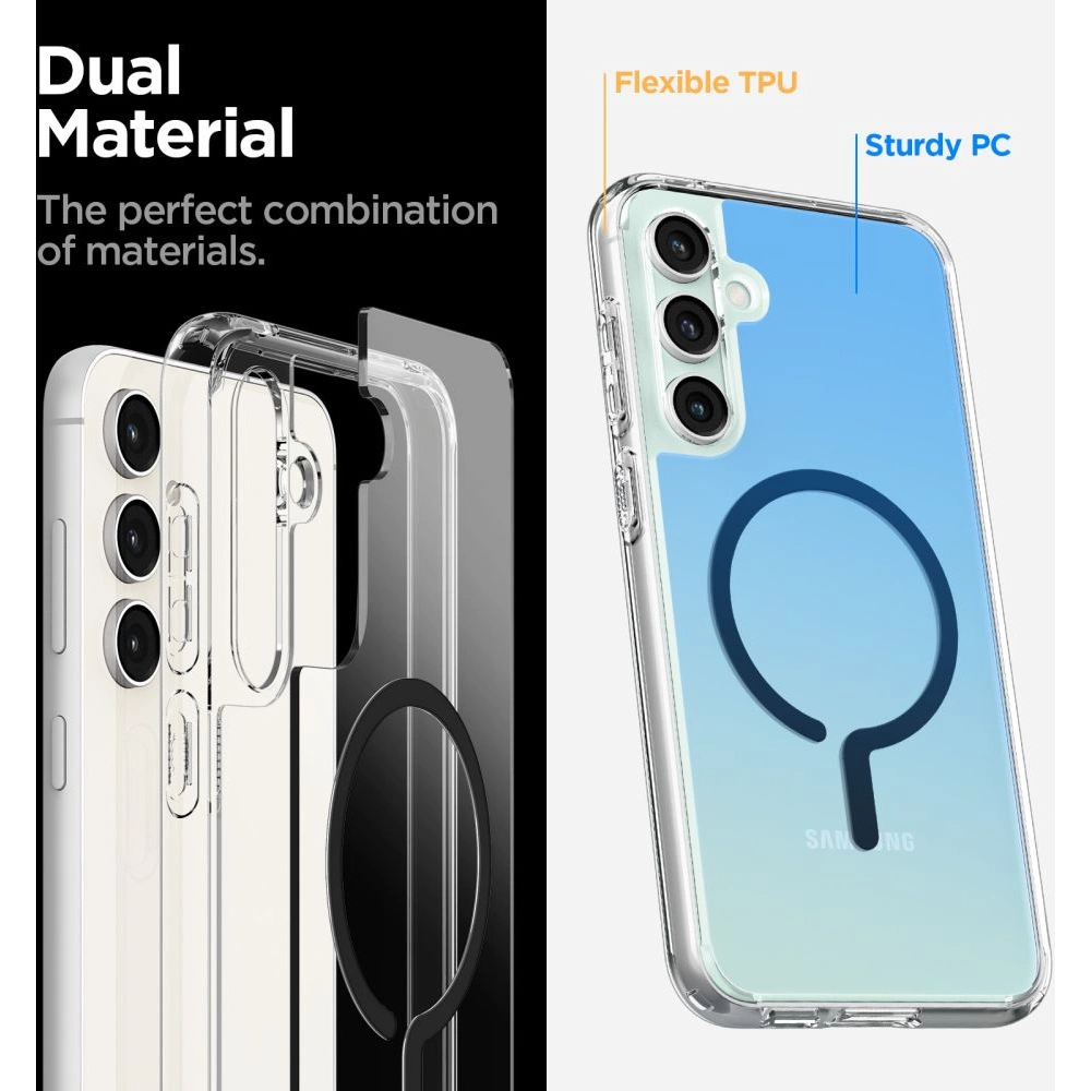 Etui Spigen Ultra Hybrid OneTap Ring MagSafe Samsung Galaxy S23 FE Black