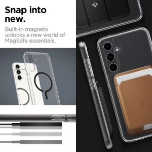 Kup Case Spigen Ultra Hybrid OneTap Ring MagSafe Samsung Galaxy S23 FE Schwarz - SPN3170 - {ean13} - Sklep Home Screen