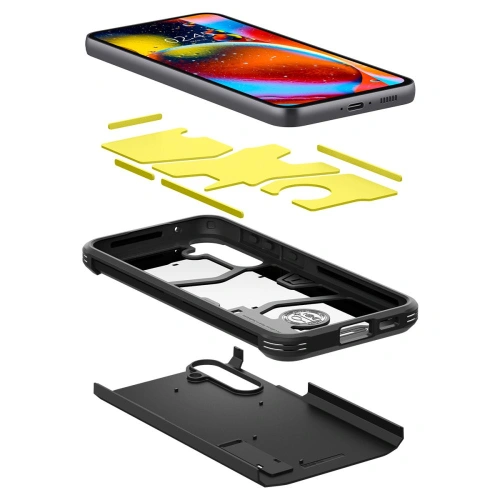 Kup Case Spigen Tough Armor Samsung Galaxy S23 FE Schwarz - SPN3172 - {ean13} - Sklep Home Screen