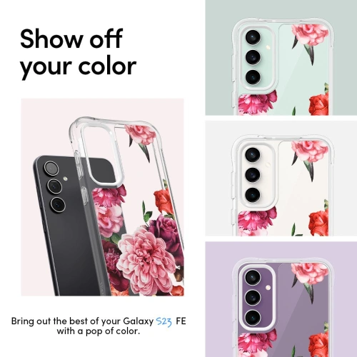 Kup Case Spigen Cyrill Cecile Samsung Galaxy S23 FE Rose Floral - SPN3173 - {ean13} - Sklep Home Screen