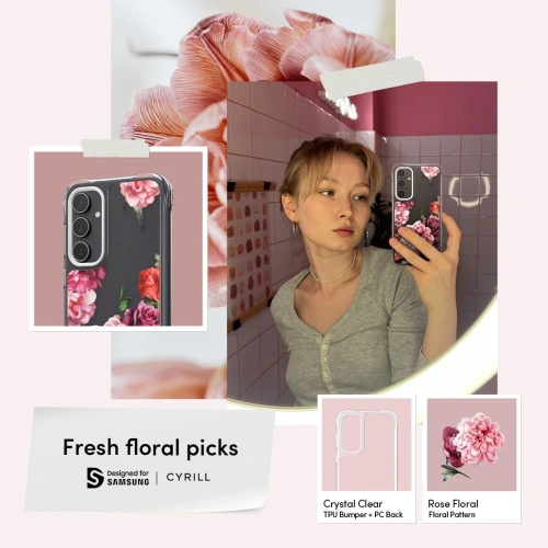 Kup Etui Spigen Cyrill Cecile Samsung Galaxy S23 FE Rose Floral - SPN3173 - {ean13} - Sklep Home Screen
