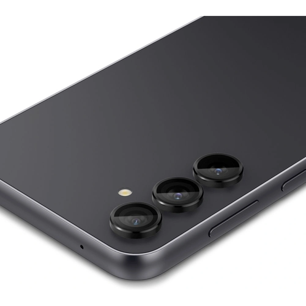 Szkło hartowane na aparat Spigen Optik.tr ez Fit Camera Protector Samsung Galaxy S23 FE Black [2 PACK]