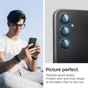 Kup Spigen Samsung Sticlă dură pentru cameră Optik.tr ez Fit Camera Protector Galaxy S23 FE Negru [2 PACK] - SPN3175 - {ean13} - Sklep Home Screen