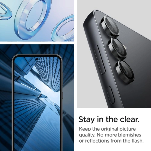 Kup Gehärtetes Glas für Spigen Optik.tr ez Fit Kamera Schutz Samsung Galaxy S23 FE Schwarz [2 PACK] - SPN3175 - {ean13} - Sklep Home Screen