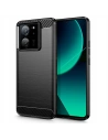 Xiaomi Tech-protect TPUCarbon caz 13T / 13T Pro negru
