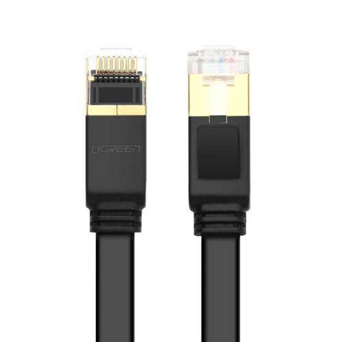 Kup UGREEN plat Ethernet RJ45 Cat.7 STP LAN 10Gbps cablu de rețea 3m negru - UGR1749 - {ean13} - Sklep Home Screen