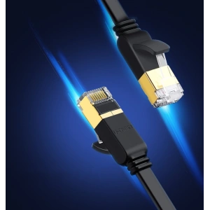 Kup Płaski kabel sieciowy UGREEN Ethernet RJ45 Cat.7 STP LAN 10Gbps 3m czarny - UGR1749 - {ean13} - Sklep Home Screen