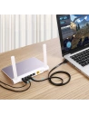 Kup UGREEN plat Ethernet RJ45 Cat.7 STP LAN 10Gbps cablu de rețea 3m negru - UGR1749 - {ean13} - Sklep Home Screen