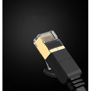 Kup Płaski kabel sieciowy UGREEN Ethernet RJ45 Cat.7 STP LAN 10Gbps 3m czarny - UGR1749 - {ean13} - Sklep Home Screen