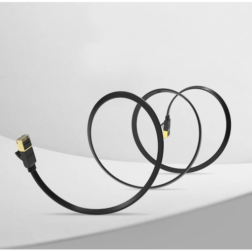 Kup Ploché síťové kabel UGREEN Ethernet RJ45 Cat.7 STP LAN 10Gbps 3m černý - UGR1749 - {ean13} - Sklep Home Screen