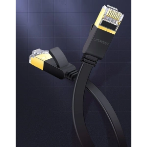 Kup Płaski kabel sieciowy UGREEN Ethernet RJ45 Cat.7 STP LAN 10Gbps 3m czarny - UGR1749 - {ean13} - Sklep Home Screen