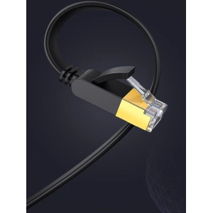 Kup Płaski kabel sieciowy UGREEN Ethernet RJ45 Cat.7 STP LAN 10Gbps 3m czarny - UGR1749 - {ean13} - Sklep Home Screen