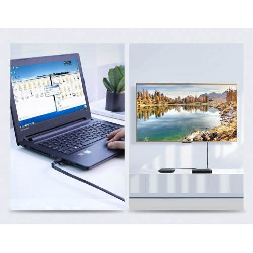 Kup Ploché síťové kabel UGREEN Ethernet RJ45 Cat.7 STP LAN 10Gbps 3m černý - UGR1749 - {ean13} - Sklep Home Screen