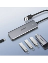Kup UGREEN HUB USB-A Adapter / 4xUSB-A 3.2Gen1 mit zusätzlichem micro USB Stromanschluss grau - UGR1750 - {ean13} - Sklep Home Screen