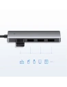 Kup UGREEN adaptor HUB USB-A / 4xUSB-A 3.2Gen1 cu port de alimentare micro USB suplimentar gri - UGR1750 - {ean13} - Sklep Home Screen