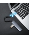 Kup UGREEN adaptor HUB USB-A / 4xUSB-A 3.2Gen1 cu port de alimentare micro USB suplimentar gri - UGR1750 - {ean13} - Sklep Home Screen