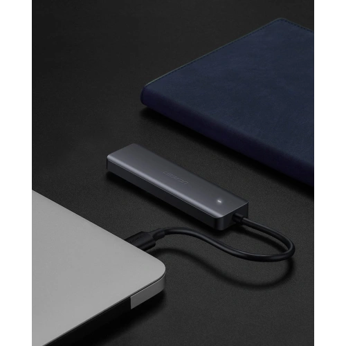 Kup UGREEN adaptor HUB USB-A / 4xUSB-A 3.2Gen1 cu port de alimentare micro USB suplimentar gri - UGR1750 - {ean13} - Sklep Home Screen