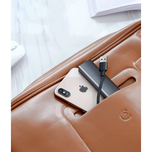 Kup UGREEN HUB USB-A adapter / 4xUSB-A 3.2Gen1 plusz micro USB tápegység port, szürke színben. - UGR1750 - {ean13} - Sklep Home Screen