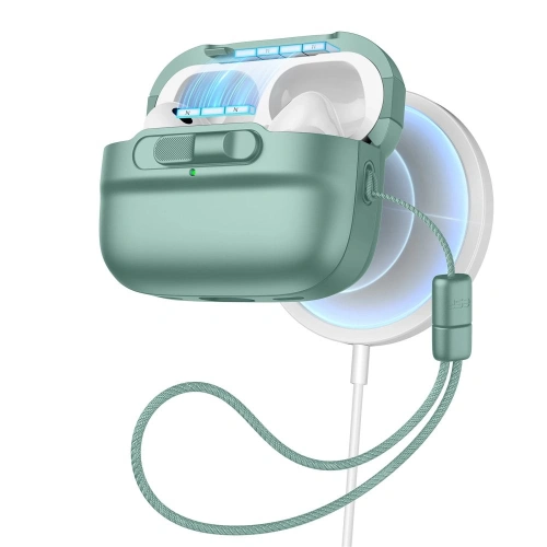 Kup Case ESR Pulse HaloLock MagSafe Apple Airpods Pro 1/2 Grün - ESR742 - {ean13} - Sklep Home Screen